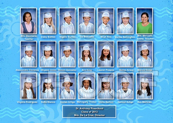 St Anthony Grads 2013