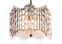 Wired-Glass Pettern C Pendant June 17