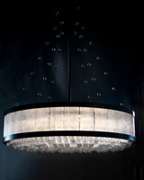LA20222101-Overlapping Panel Glass Pendant