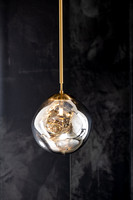 Vault-Rhome Brass On Black