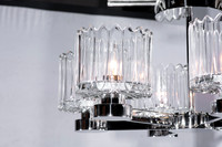 Wired-UT-Custom Antique 6 Arm Chandelier