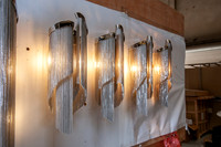 Wired-Brian Scott Ellison-4 Chain Link Wall Sconce FL2020027