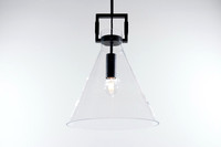 Wired-Glass Cone Pendant FL0027 Nov 10