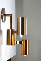 Wired-V Dezigns-Custom Brass Nash Sconce