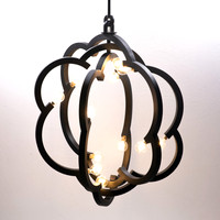 Wired-Blue Door Design-Custom 12 Light Pendant