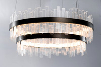 Wired-AA LA Custom Aquitaine Chandelier