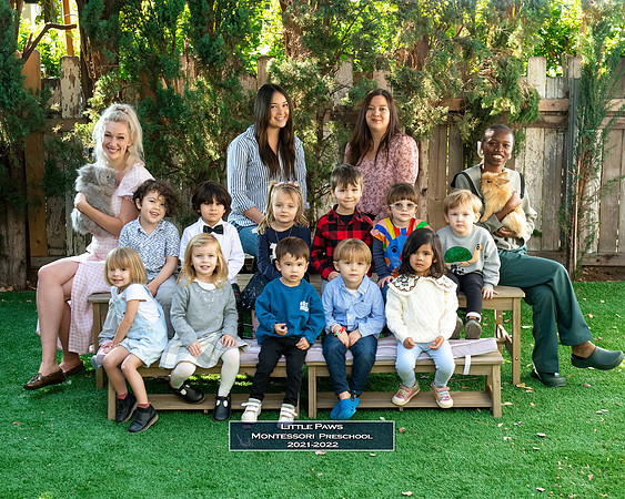 Little Paws Montessori-Class Photo Fall 21 8x10